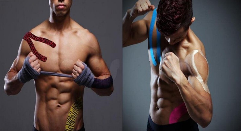 Кінезіотейпи можна застосовувати на будь-якій ділянці тіла Кінезіотейпи можна застосовувати на будь-якій ділянці тіла