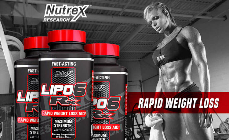 Спали зайві калорії разом з Lipo-6 rx