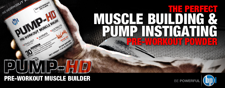 Предтренировочный комплекс Pump-Hd от BPI