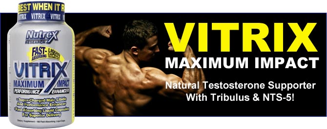 Nutrex Research Vitrix повышение тестостерона и отличный секс